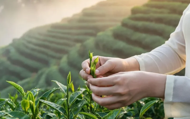 Hương cốm trong chè Tân Cương đến từ đâu? Giải mã vị trà trứ danh